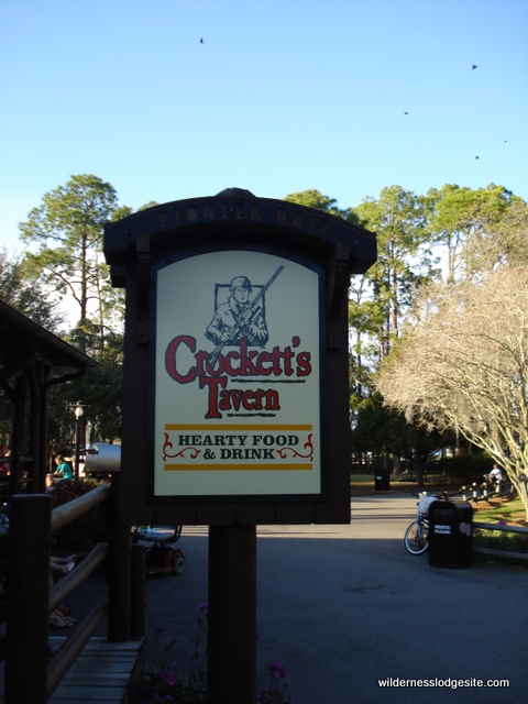 Crockett's Tavern Sign